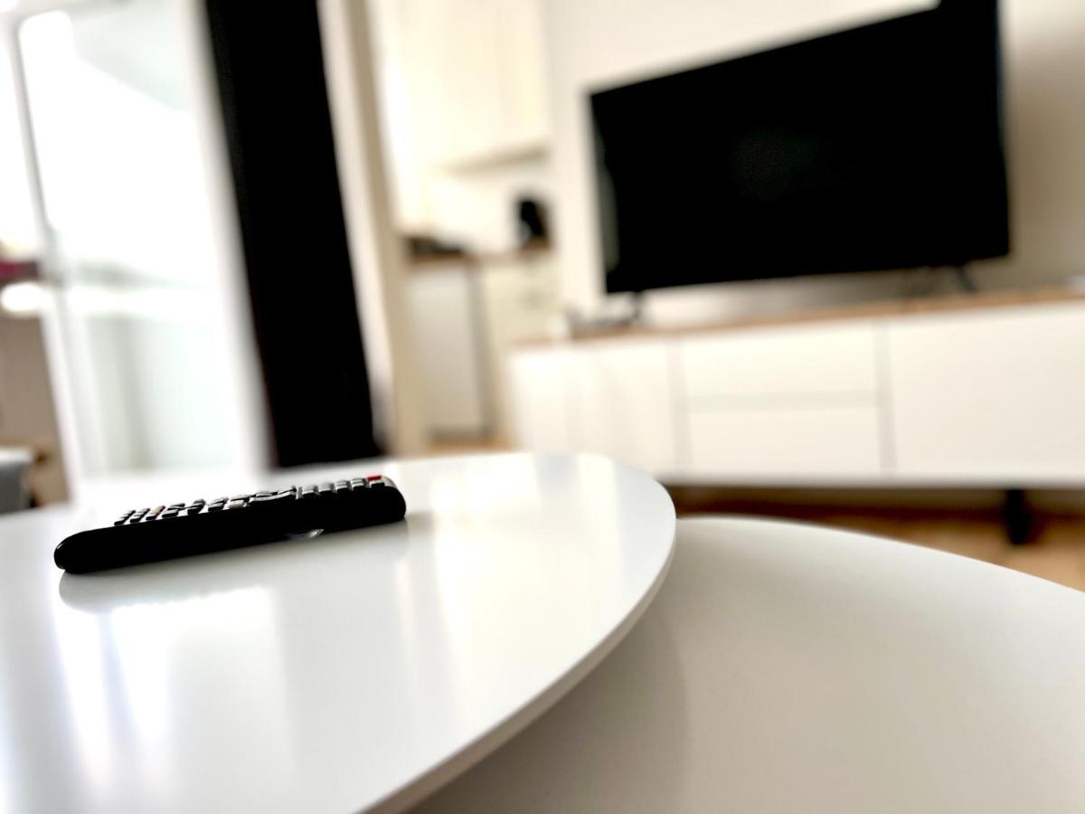 Weitblick Apartment Direkt Am Park Mit Kostenlosem Parkplatz Μπρέμερχαφεν Εξωτερικό φωτογραφία